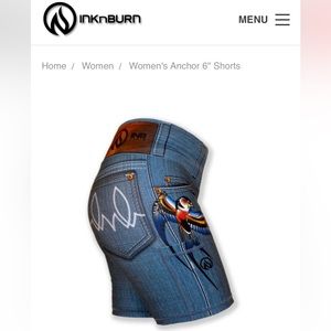 INKnBurn Women’s Anchor 6” Shorts